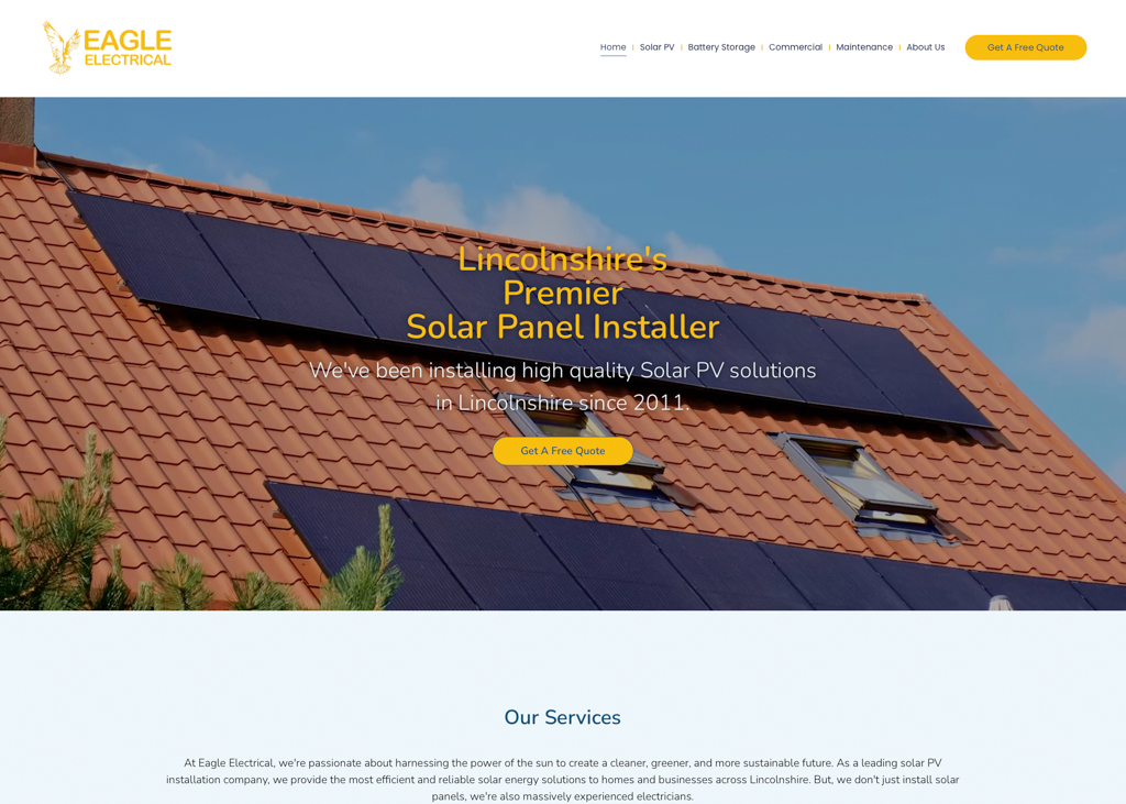 Solar Energy Web Design Hull